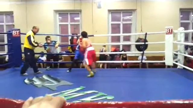 Турнир Гусева,Виталик(синий угол) смотреть онлайн
