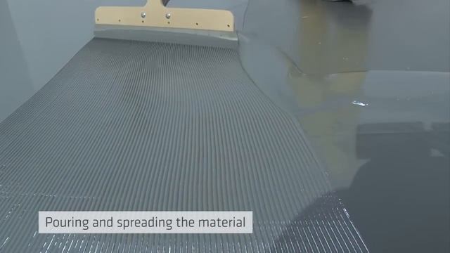 Professional application of Sikafloor-260 PurCem Glossy in a storage room смотреть онлайн