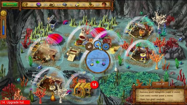 Moai 4 - Terra Incognita - Level 58 Step-by-Step Walkthrough & Cheats смотреть онлайн