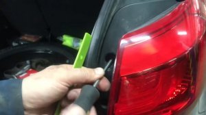 Кия Спортейдж снять задний фонарь #кияспортейдж