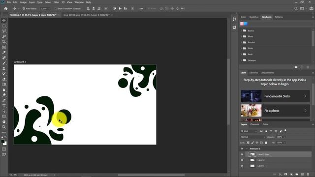 Photoshop - Twitch Banner Template Design Idea #2