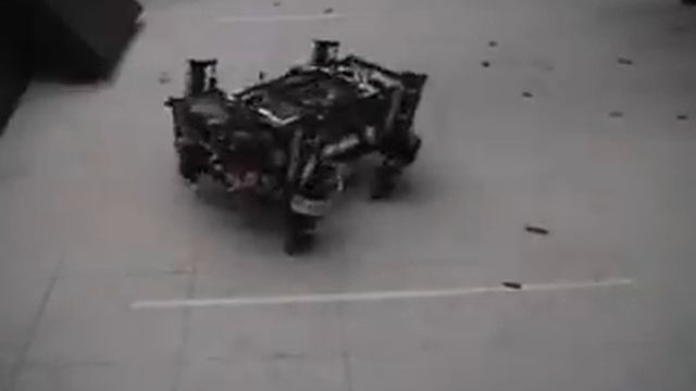The Running Hybrid Wheeled-Leg PAW Robot смотреть онлайн