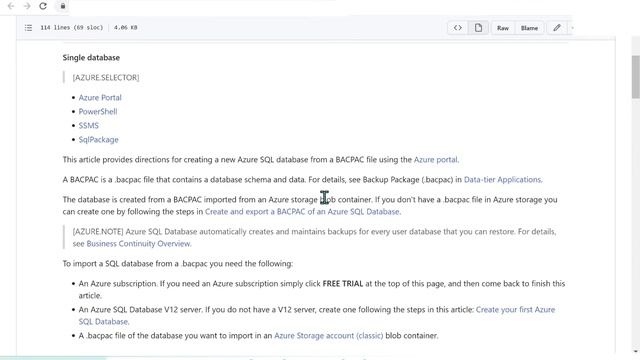 Export Import in Azure SQL Database | Migrate Schema and Data | Export BACPAC File | Import Bacpac смотреть онлайн