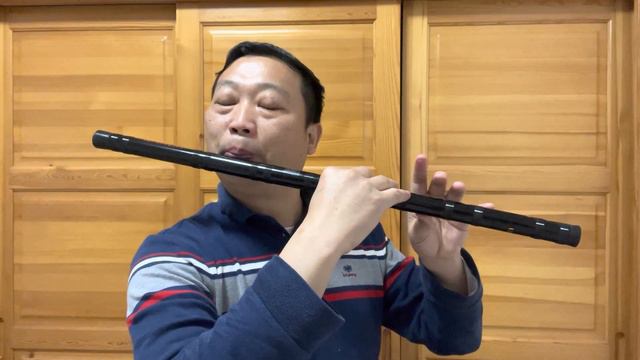 C Key Black Dizi Flute Practice (Our Site https://www.diziflute.com) @Dan Tang смотреть онлайн