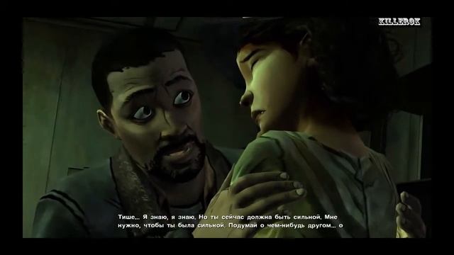 Прохождение The Walking Dead Episode 2 Часть 8. Ужин. Сидим в холодильнике. смотреть онлайн