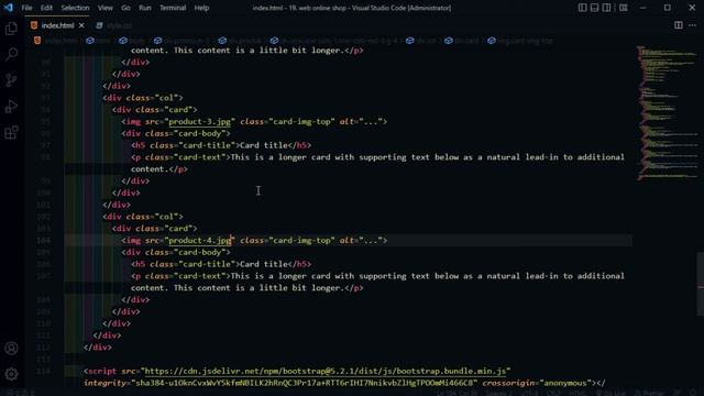 Membuat Website Toko Online Dengan Bootstrap 5 смотреть онлайн