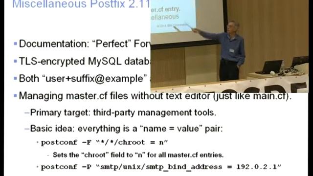 FOSDEM 2014 - Postfix Open Source Mail Server Lessons Learned And Recent Developments смотреть онлайн