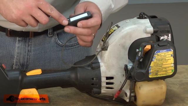 Trimmer Repair - Replacing the Starter Grip (Ryobi Part # PS06114) смотреть онлайн