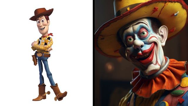 Popular CARTOON HEROES like CLOWNS 💥 All Characters (Angry Birds, Moana, Ralph, The Simpsons) смотреть онлайн
