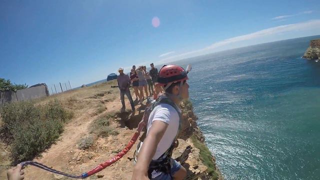 Нечитайло Николай Прыжки с веревкой в Крыму Jump&Fly смотреть онлайн