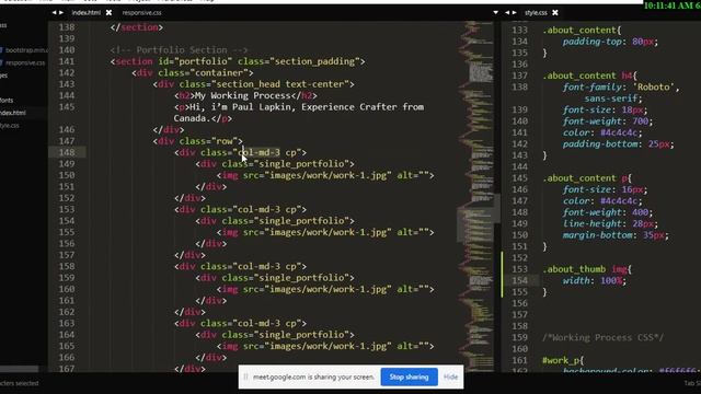 PSD to HTML With Bootstrap (Responsive Part) Sadik Bin Jalil смотреть онлайн