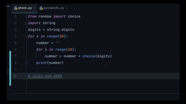 Python Example Code | Format Phone Number | SavageCamp смотреть онлайн