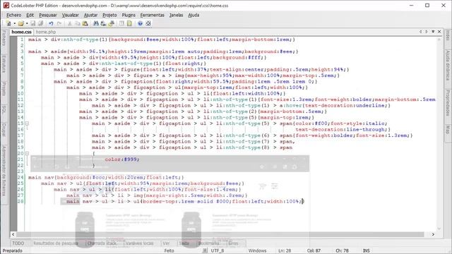 #47 - PHP Criando Menu Lateral da Home - Curso Loja Virtual GRÁTIS desenvolvendoPHP - CSS3 смотреть онлайн