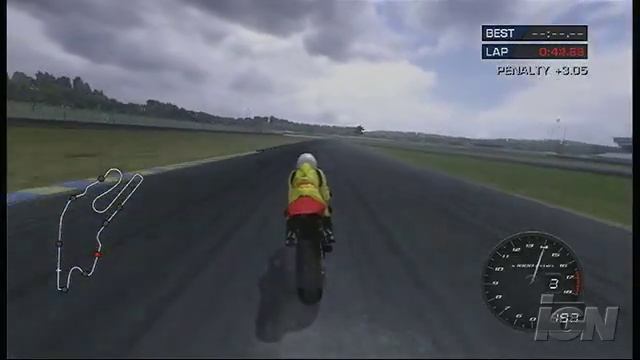MotoGP '06 Xbox 360 Gameplay - Career Practice смотреть онлайн