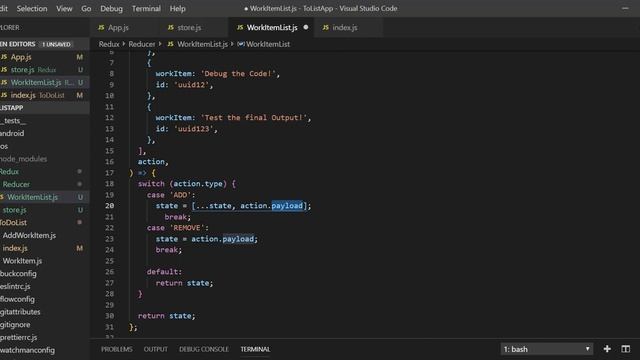 React Native + Redux . Implement redux in ToDoList App смотреть онлайн