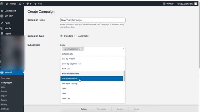 How to create your first Email Campaign in WordPress using weMail смотреть онлайн