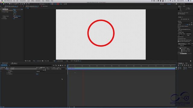 How to Draw An Animated Circle with Adobe After Effects смотреть онлайн