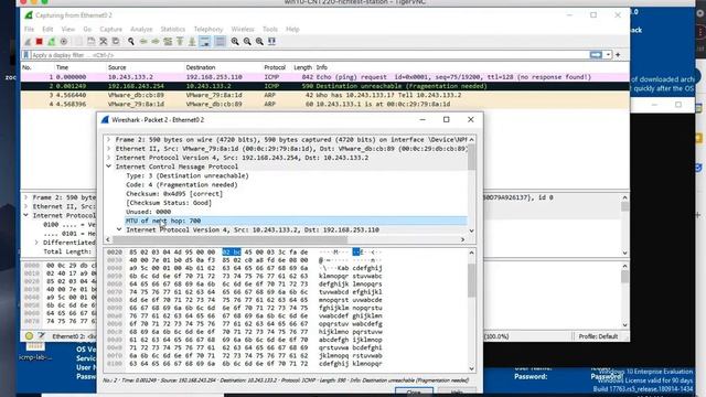 CNT 220 ICMP lab from Windows смотреть онлайн