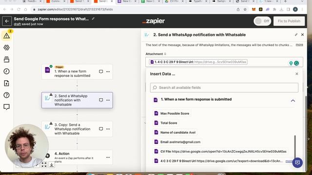 WhatsApp & Google Form: How to get a WhatsApp message automatically when a form is filled out смотреть онлайн