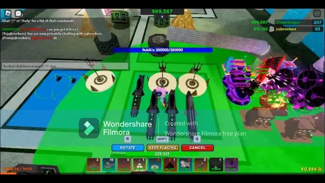 Getting on endless leaderboard! | Cube Defense (Roblox) смотреть онлайн