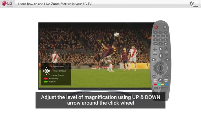 [LG WebOS TV] - Learn How To Use Live Zoom Feature In Your LG TV