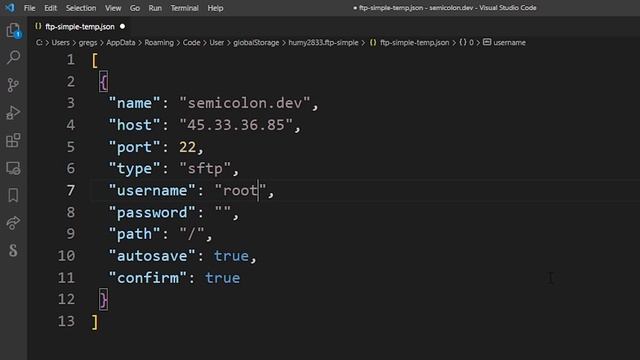 VSCode FTP Simple Extension / How to edit remote files in Visual Studio Code смотреть онлайн