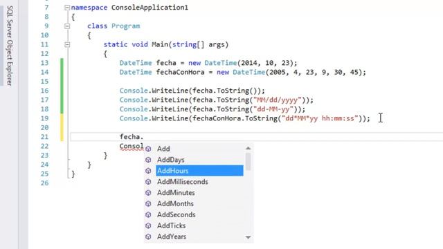 Trabajando con DateTime en C# | Fundamentos de C# | Programando en C# смотреть онлайн