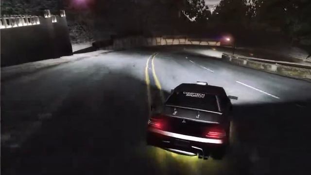 Дрифт на Mitsubishi Lancer Evo VIII (NFS U2) смотреть онлайн