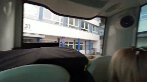 Наша поездка на авто без водителя, полный автопилот...