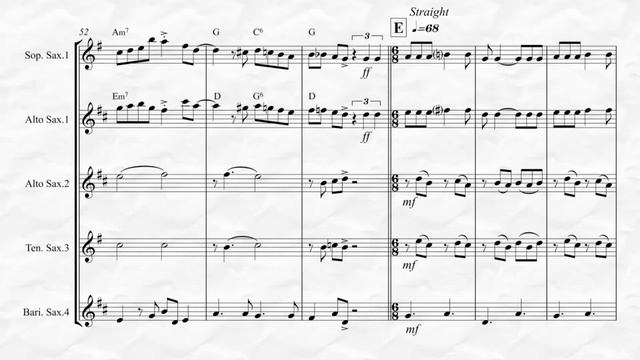 Blue Moon (for Saxophone Quartet) смотреть онлайн