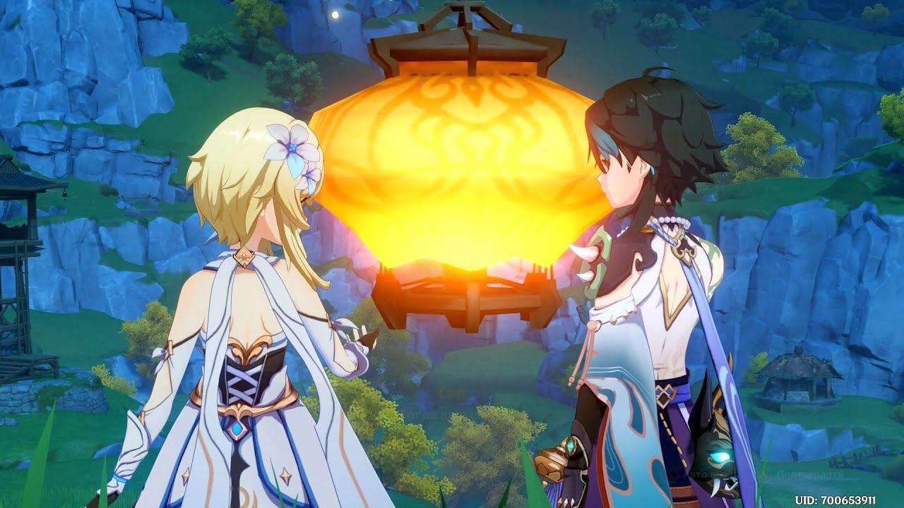 [Genshin Impact] Разговоры персонажей после Праздник морских фонарей смотреть онлайн