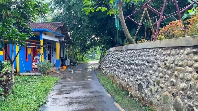 Virtual Walking In Indonesian Village||the Most Beautiful Village In Indonesia