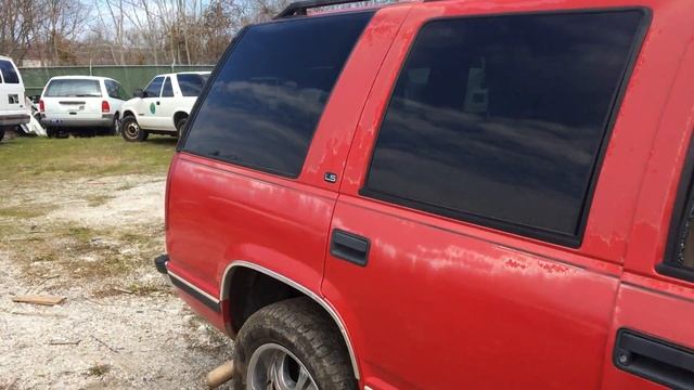 GovDeals: 1997 Chevrolet Tahoe 4-Door 2WD смотреть онлайн