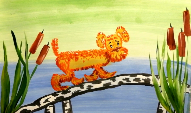 Как нарисовать собаку из считалки смотреть онлайн