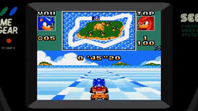 Sonic Drift 2 - Blue GP all Chaos Emeralds + secret race & ending смотреть онлайн