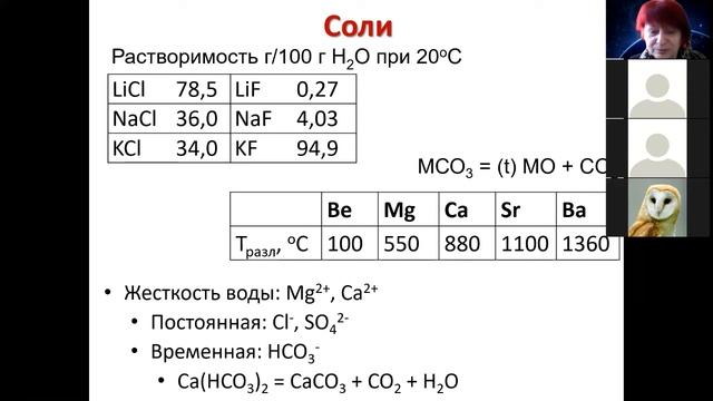 Металлы I-II групп 4 соли смотреть онлайн