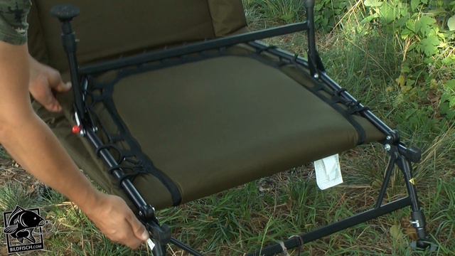 Klappliege Fullbreak Bedchair Karpfenangeln CAPERLAN смотреть онлайн