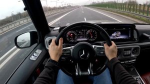 Mercedes-AMG G 63 4.0 V8 585 Sound, Exhaust Sound, Cold Start, Revs, Interior Sound, Acceleration