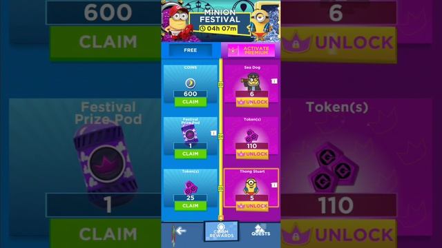 Minion Rush Festival Event Completed Rewards Claim gameplay walkthrough android ios смотреть онлайн