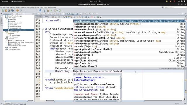 6. JSF updated and Delete Student CRUD смотреть онлайн