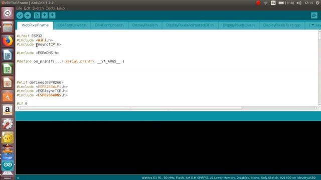 WS2812 & ESP8266 GIF анимации и не только