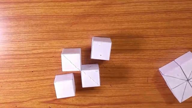 How To Make Paper Rubik's Cube 2x2 at Home | DIY Origami Magic infinity Cube. смотреть онлайн