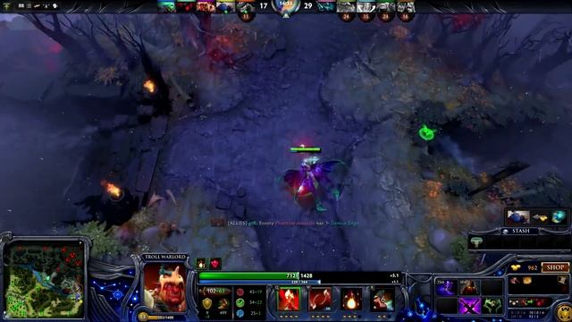 Troll Warlord - Dota 2 гайд от бога. Троль - сложно, но можно. смотреть онлайн