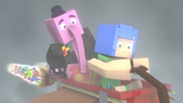 Minecraft Parody - INSIDE OUT! - (Minecraft Animation) смотреть онлайн