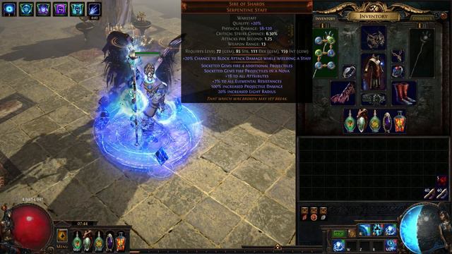 Path Of Exile Blight - Freezing Pulse Elementalist Full Build смотреть онлайн