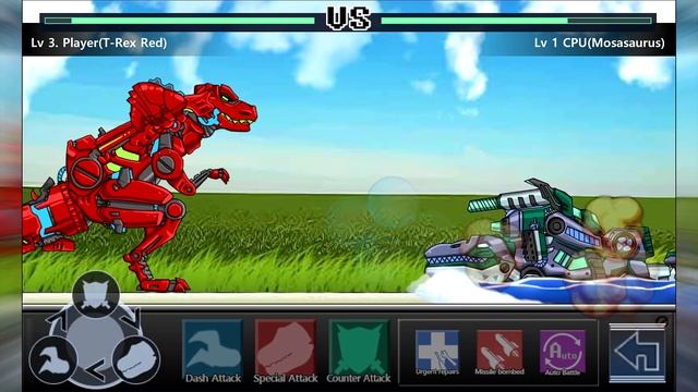 Dino Robot Tyranno Red + Dino Robot Battlefield + Battle Arena + Dino Robot Fortress + Jump 2 смотреть онлайн