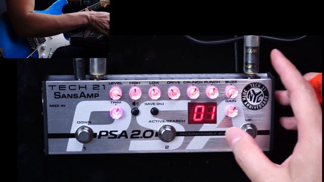 Tech 21 SansAmp PSA 2.0 review by Vinai T смотреть онлайн