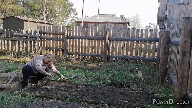 Копаем грядки, что сделал муж. смотреть онлайн