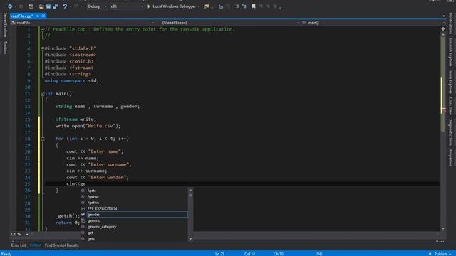 WriteFile C++ смотреть онлайн