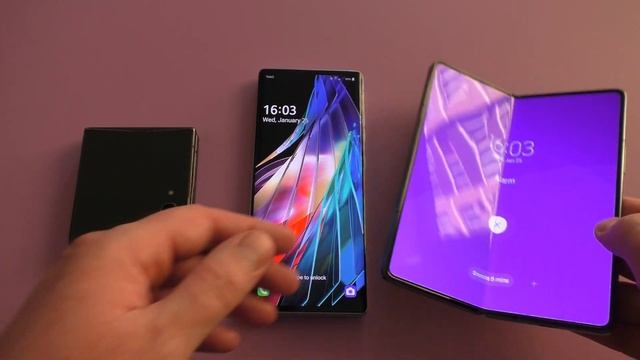 Alarm Clock Time Samsung Galaxy Z Fold4 & Galaxy Z Flip4 & LG Wing